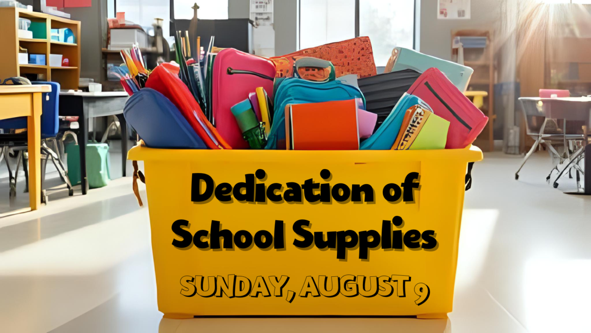 Slide - School Supplies and Snack Packing