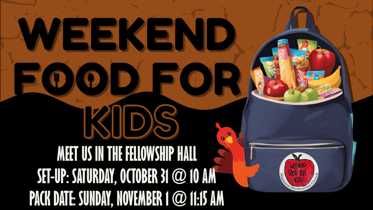 November 2026 - Weekend Food for Kids (WFFK)