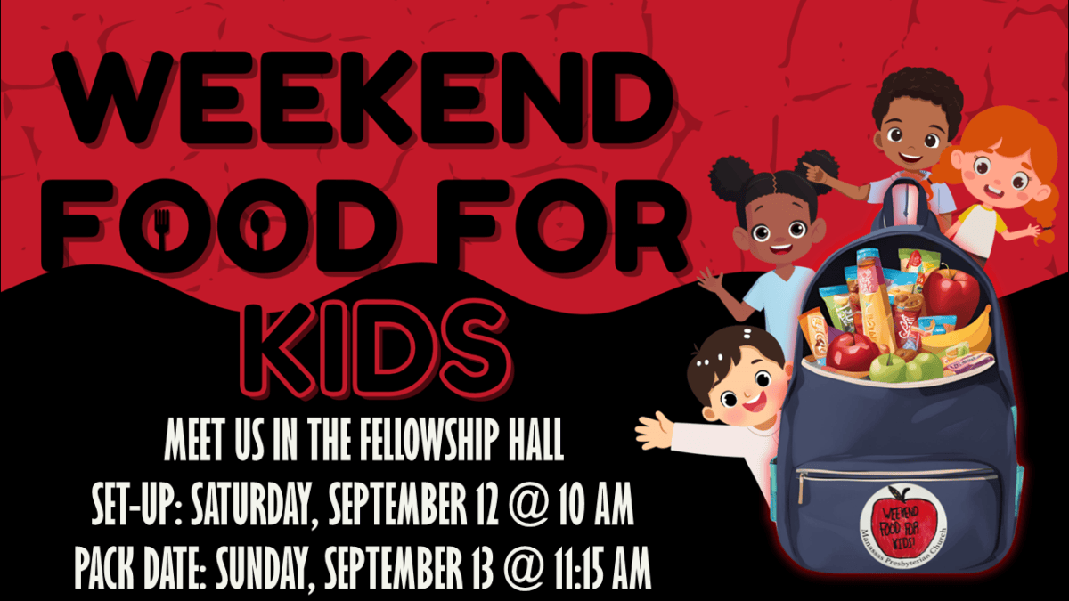 September 2026 - Weekend Food for Kids (WFFK)